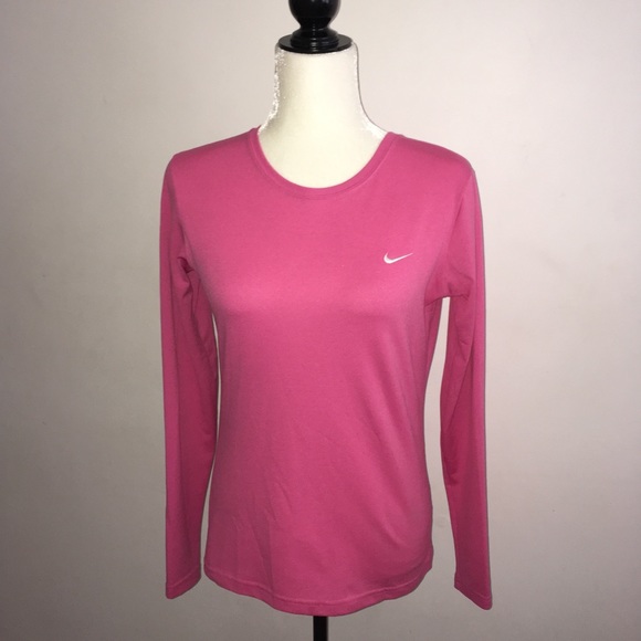 nike pink long sleeve